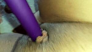 My Dripping Pussy and Swollen Clit Shake from Vibrator Orgasm