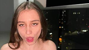 Ever wonder how a sexy german teen babe takes that deep fuck?