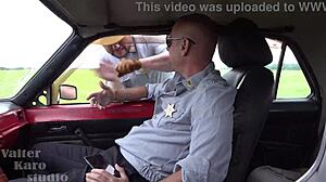 police slut alice merkovski gapes ass for sheriffs' rough anal wrecking