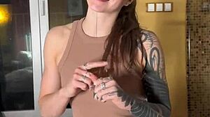 eden ivy... her tight mouth takes my cock hard... swallows pov