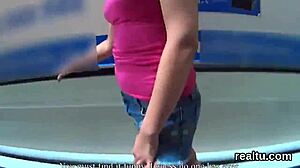 charming czech cutie seduced in mall shop stripped n fucked hard pov