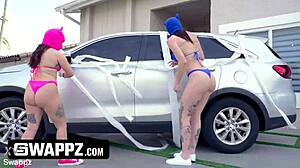Terrorists Gangbang Nerd Outdoor Toilet Humiliation Face Full Cum