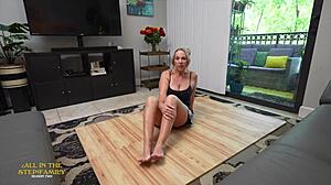 Oops Dick Slips Into Stepmom Kymber Leigh Creampie Accident