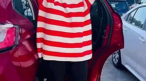 what if amateurs dress up in public cars for outdoor compilation thrills