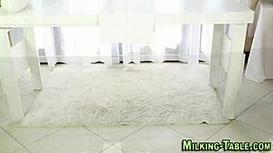 Masseuse Gulps Down Massive Jizz Load After Gloryhole Handjob!
