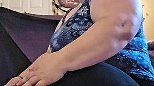 i love stretching my huge tits and ass in yoga poses