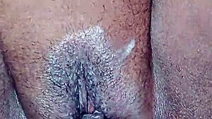 stepmom spreads juicy pussy lips and adds ice cream for stepson's hungry tongue
