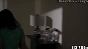 BUSTY STEPMOM REAGAN FOXX POUNDS TEEN STEPDTR & ASIAN KIMMY KIMM!