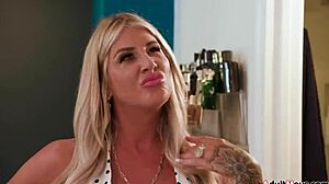 cheating wife trembles in double pussy fuck bliss