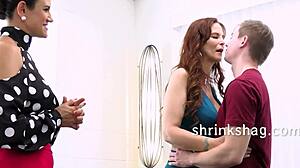 stepmom and son unleash sexual tension during therapy session