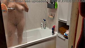 Caught Stepsister Showering in Bathroom After Bath Time Surprise