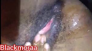 Shaved Pussy Nympho Fingers Herself To Dripping Wet Orgasms On Monster Dildo