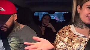 app driver gifts fresh 18yo passenger tit suck till seat cum