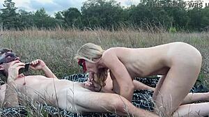 Dana Star And Stan Ride Onewheels Naked Then Fuck In Woods