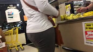 2 moms shopping candid hidden cam 😏👀