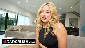 stepdaughter strips teasing shocked stepdad cant resist her small tits and tight body