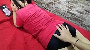 spied on my stepsis in the bathroom now she forces me to pound her huge ass