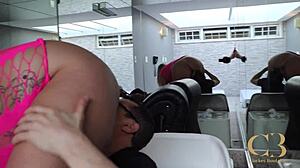slutty brazilian wife sp takes massive bbc and bwc drilling in hardcore threesome