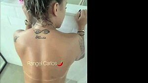 Oiled Up Big Ass Latina Spreads Ass And Pussy For Hot Toy Play