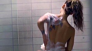 Stepbrother Fucks Young Shower Slut Doggystyle With Creampie For First Time!