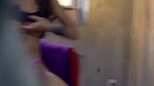 Stepbrother Fucks Young Shower Slut Doggystyle With Creampie For First Time!