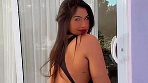 damn hot 18yo amateur brunette babe big ass tits outdoor public fuck!! 🍑🔥