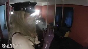 mistress scarlett dominates in high definition homemade strapon play