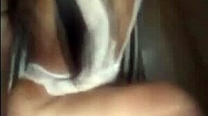 Argie tgirl shoots hot cumshot selfie in mirror anal fun!