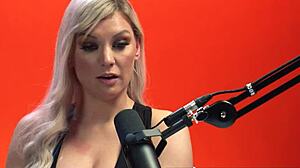 big tits blonde milf masturbates solo in perfect session