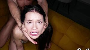 His Monster Cock Fucks Petite College Girl Leaving Her Shaking