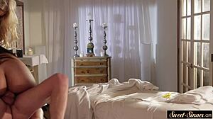 Classy Big-Tit Milfs Seduce Masseur In Erotic Massage Turning Into Cock-Sharing Threesome Fantasy