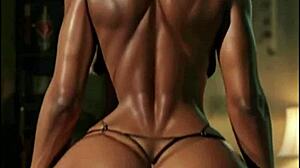 Le follo el culo a mi hermanastra en la ducha