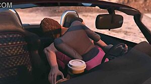 GTA 5 FRANKLIN GETS HOOKER CAR FUCK SERVICE