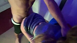 Slut Gets Called Out And Fucked Hard Doggystyle Without Stripping Clothes