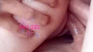 Tattooed Blonde Screams in Double Penetration!
