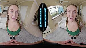 curvy redhead teen babysitter chloe marie begs you to hire her for wild pov fuck - lethalhardcorevr!