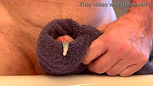 WATCH ME STROKE COCK TO MASSIVE CUMSHOT ORGASM CLOSE-UP!