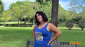 curvy married latina bride sneaks away from wedding to deepthroat and ride big cocks roughly