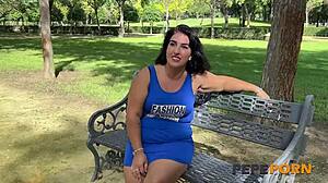 curvy married latina bride sneaks away from wedding to deepthroat and ride big cocks roughly