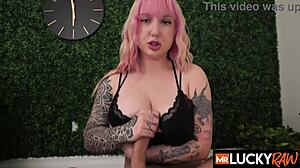 SKYLAR VOX RIDES MONSTER COCK ROUGH AFTER JUICY BLOWJOB AND PUSSY TEASING!