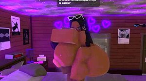 Camping Whore Rides Monster BBC: Ebony Big Ass Temptation in the Wild