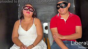 Wife humiliates pathetic submissive cuckold in raw shocking interview!
