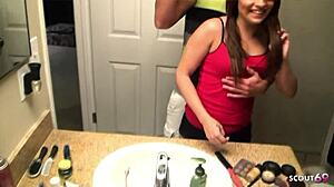 Round Ass Small Tits Girlfriend Brynn Jay Takes Big Dick Doggystyle From Boyfriend