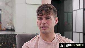 naughty 18yo kai jaxon rides stepcousin cock cowgirl after deepthroat 😈💦🔥