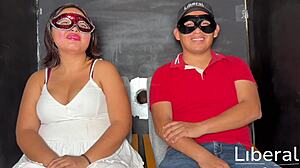 Wife humiliates pathetic submissive cuckold in raw shocking interview!