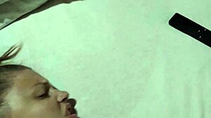 how does this skinny babe take that huge cock deep in her tight little ass?
