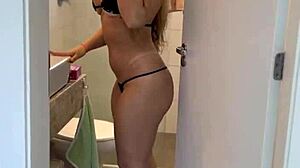your cousin shows off her tiny bikini before swimming in your pool, wanna join?
