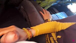 cute blonde next to me on public bus blows me and swallows full vid 😘🍆💦