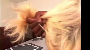 My blonde milf heart races fucking massive BBC friend