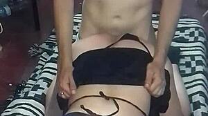 Policewoman In Thong Hooks Up With Stranger After Party For Steamy Holiday Fun